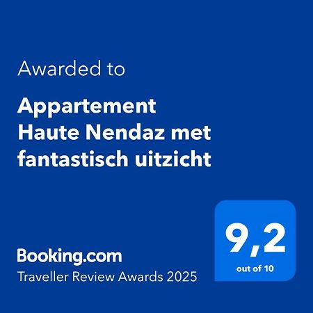 Appartement Haute Nendaz Met Fantastisch Uitzicht Luaran gambar
